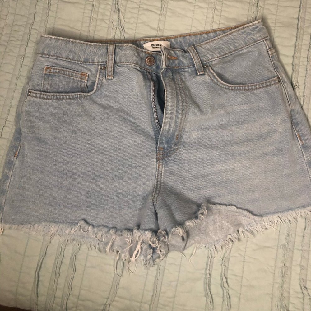 Forever 21 Cutoff Denim Shorts